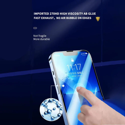 Armadura dorada vidrio templado para Samsung