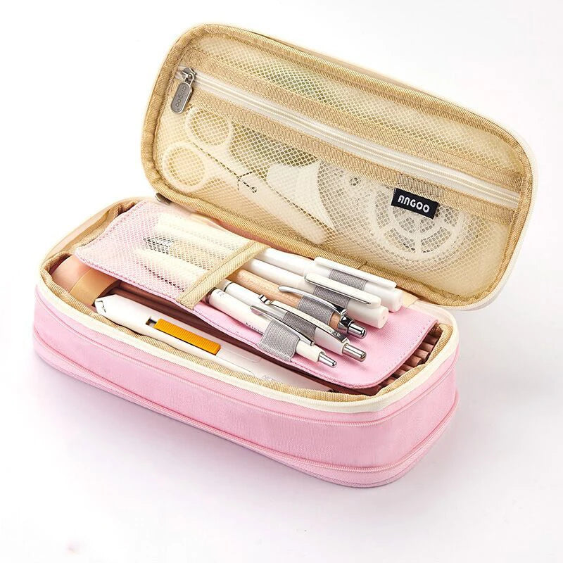 Estuche de Lápices Doble Capa para Niñas