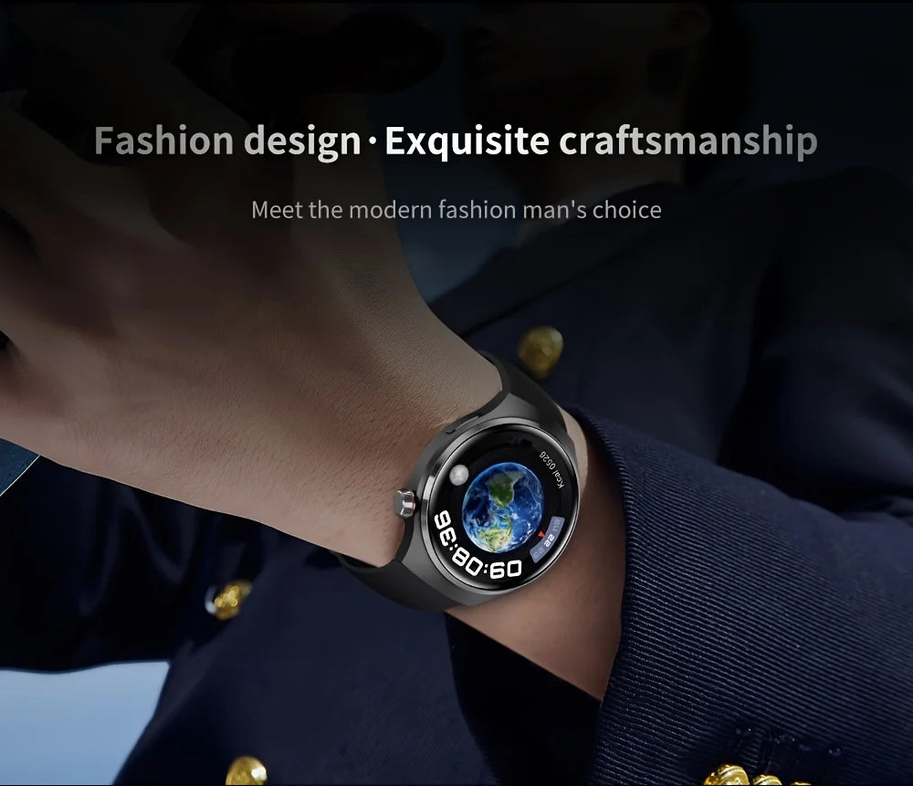 Smartwatch G.L Wear 2025 con Pantalla HD y Monitoreo de Salud