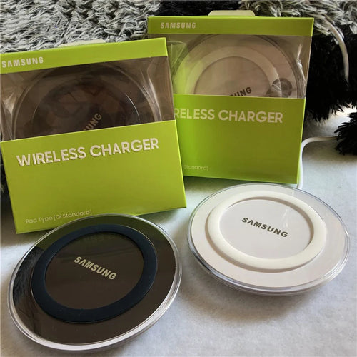 Cargador inalámbrico Samsung 5V 2A, almohadilla de carga