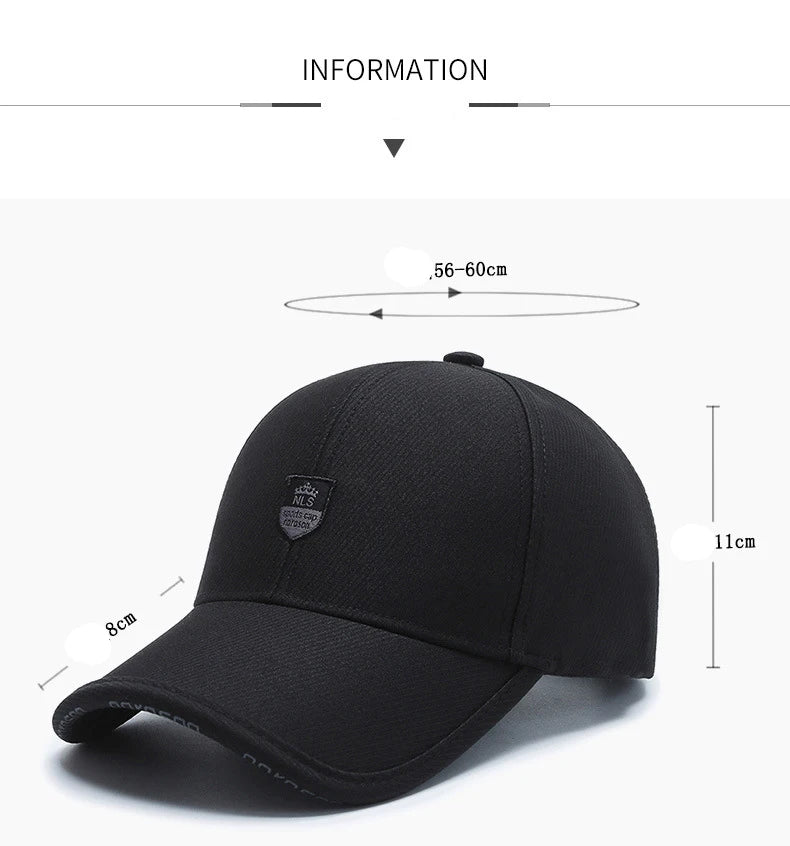 Gorra de béisbol para hombres