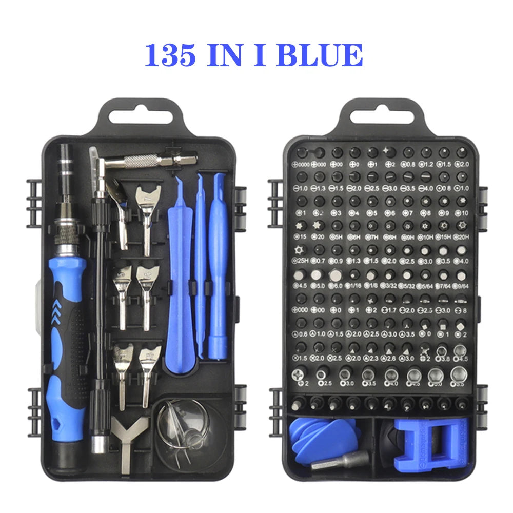 Kit de Destornilladores Magnéticos de Precisión 25/115/135/140 en 1