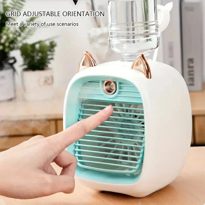 Mini ventilador de aire acondicionado
