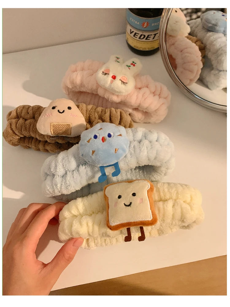 Set Spa: Diadema + Muñequeras forma de pan