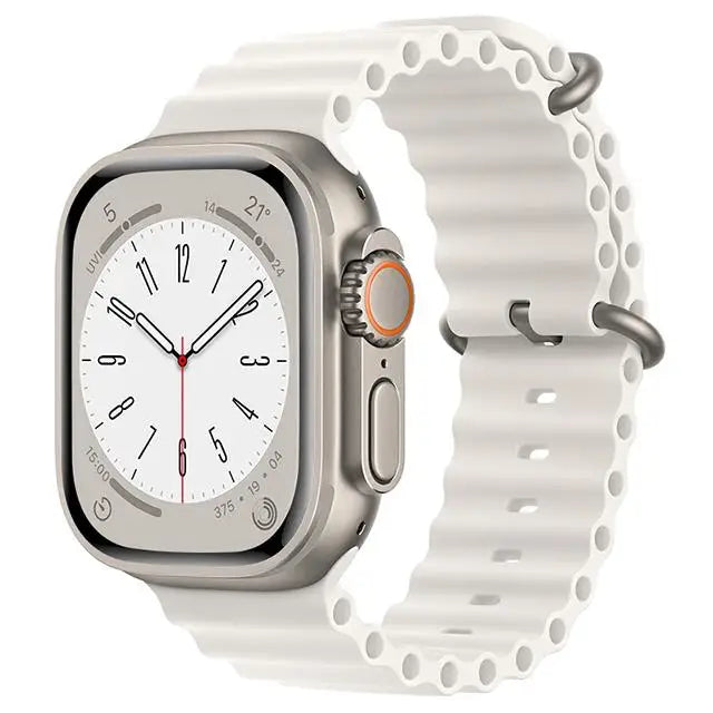 Correa Ocean de Silicón para Apple Watch Series y Ultra