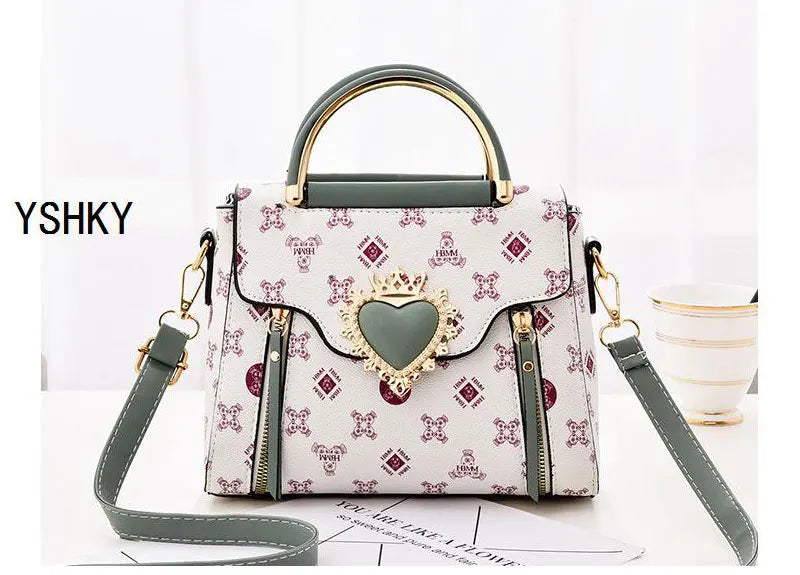 Bolso de mano, bolso de hombro con estampado de Sprite