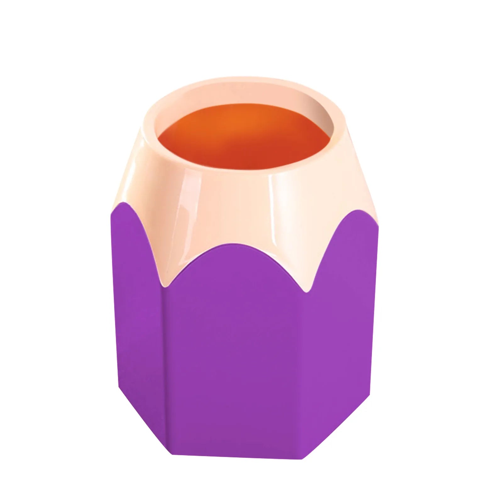 Portalápices kawai en forma de lápiz