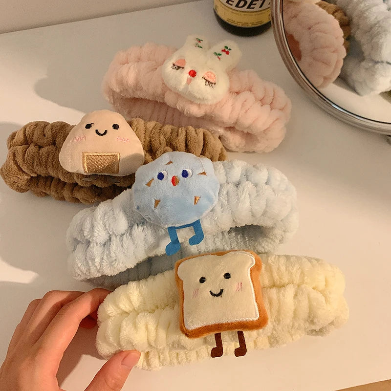 Set Spa: Diadema + Muñequeras forma de pan