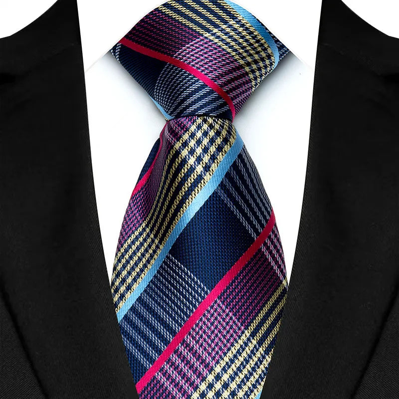 Corbata Elegante para Hombre 8CM Diseño Premium para Bodas y Oficina