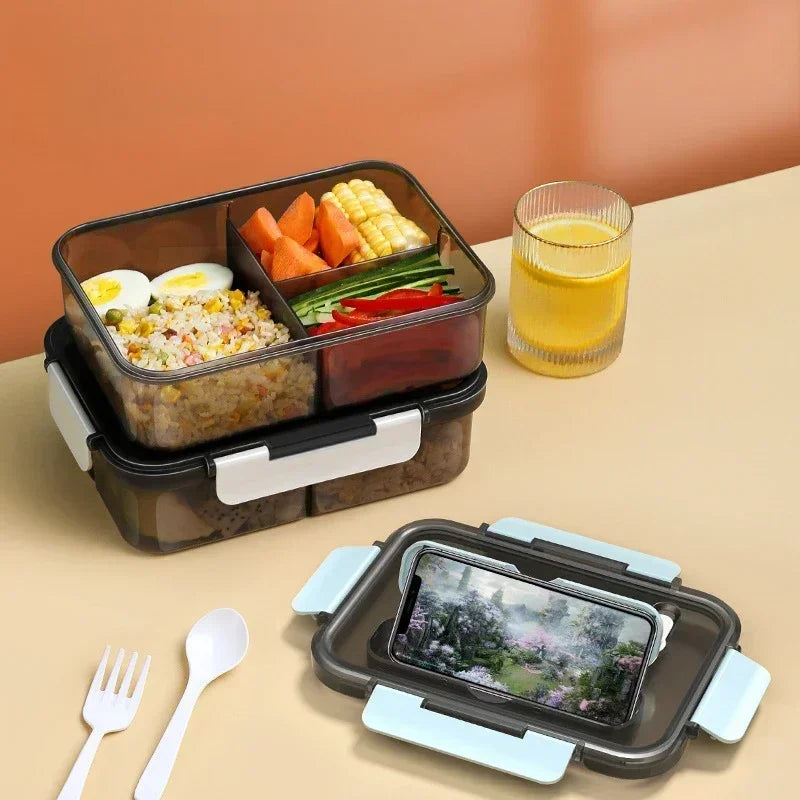 Contenedor de Comida 1500ML Práctico y Compacto