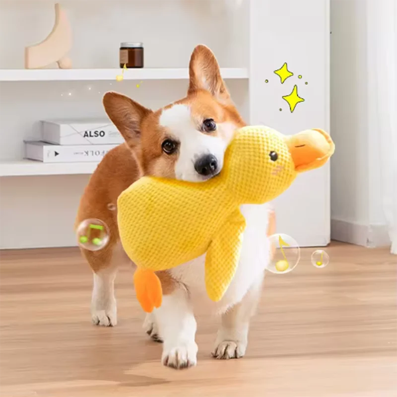 Juegete para mascota forma de patito