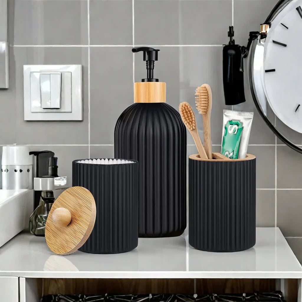 Organizador de Baño con Dispensador de Jabón