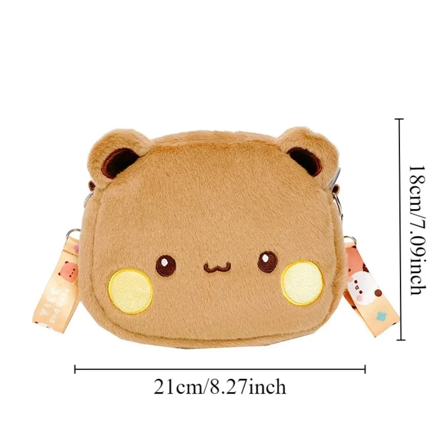 Mochila kawai de felpa, Panda Bear