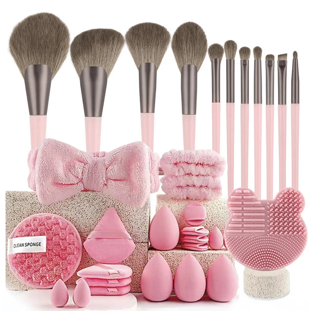 Set de Esponjas de Maquillaje 33 Piezas
