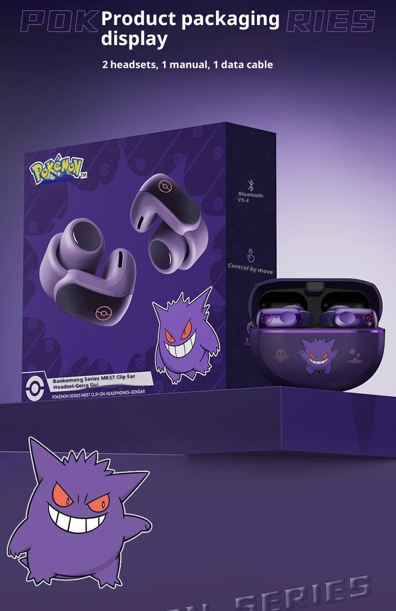 Auriculares Bluetooth Pokemon