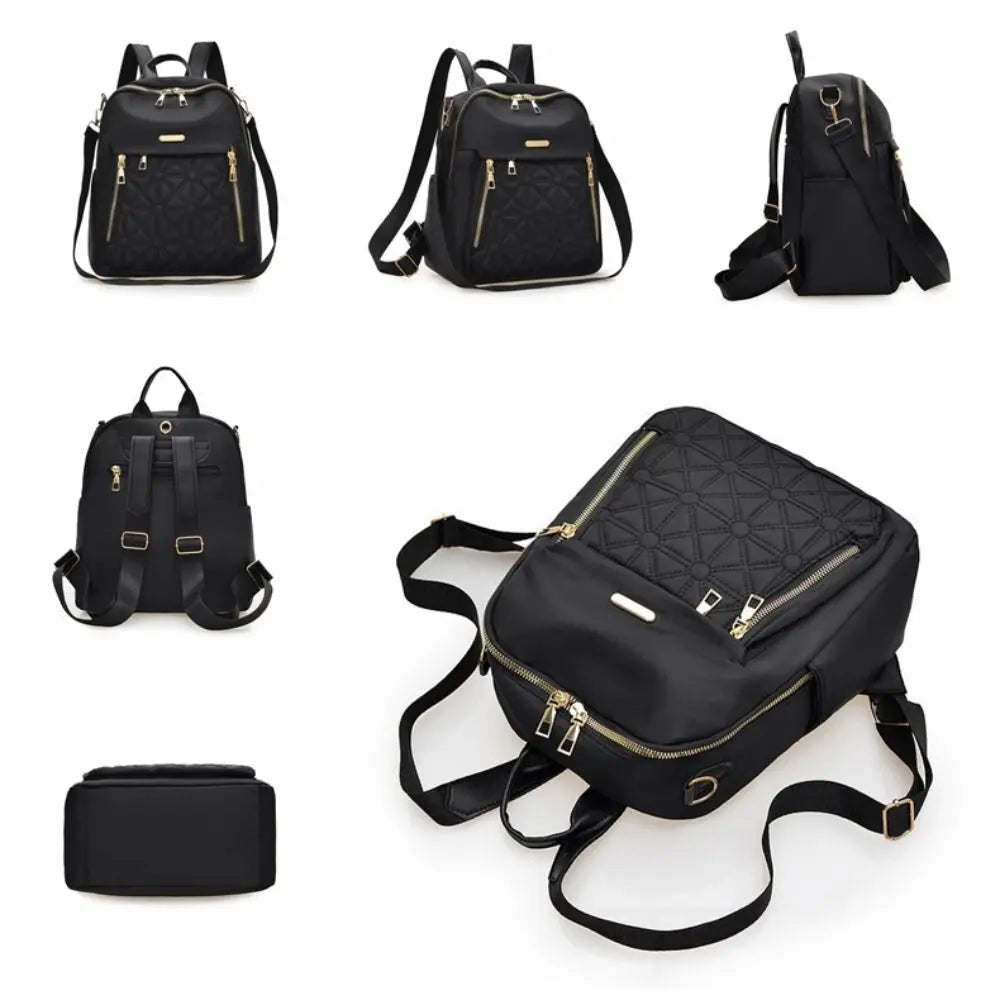 Mochila de lujo Simple de tela Oxford,