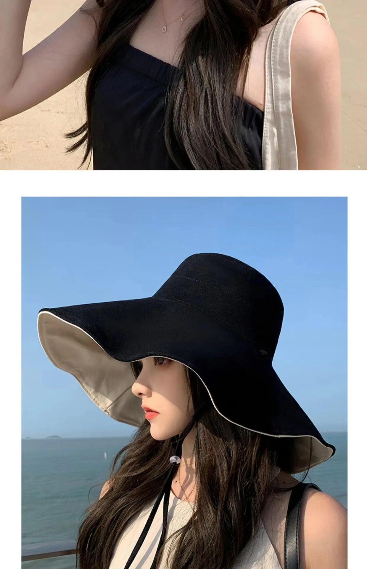 Sombrero estilo playero