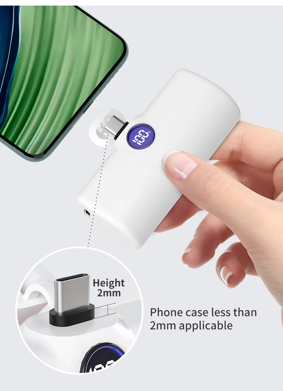 Mini cargador portátil, Banco de energía portátil