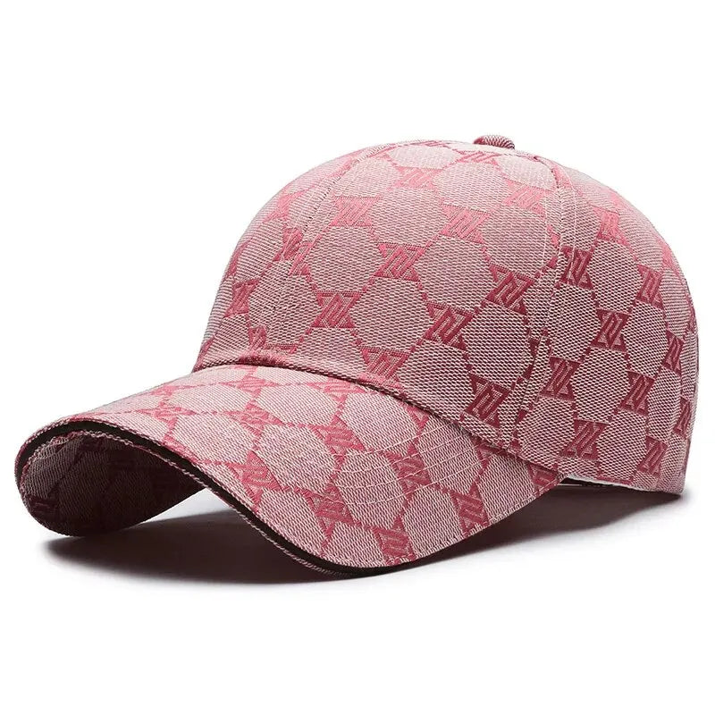 Gorra de béisbol cosida de tres líneas con protector solar