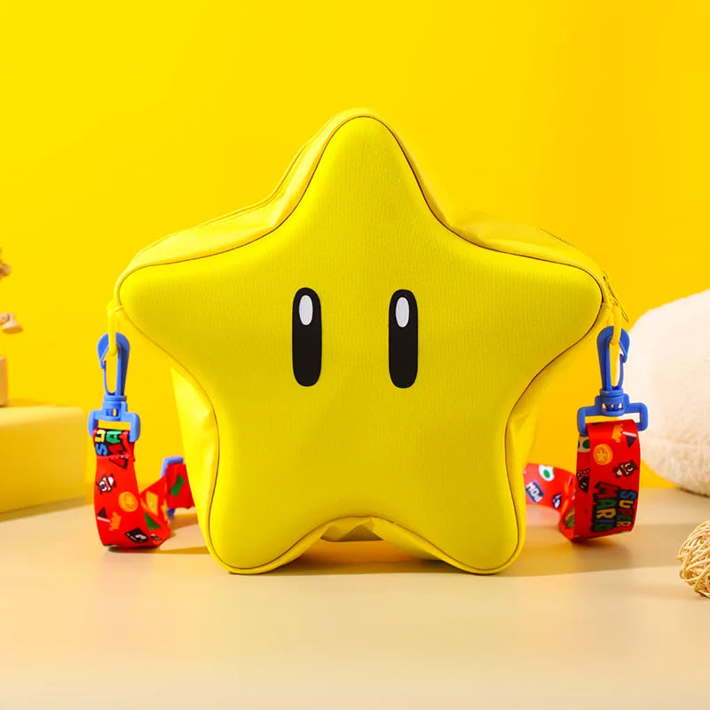Mochila kawai forma de estrella para niño