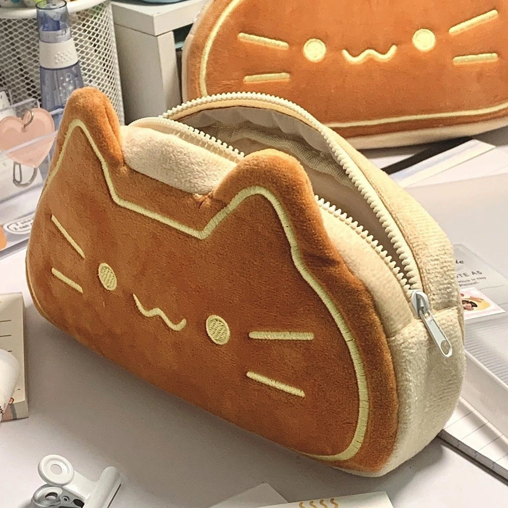 Estuche Kawaii de Felpa para Lápices