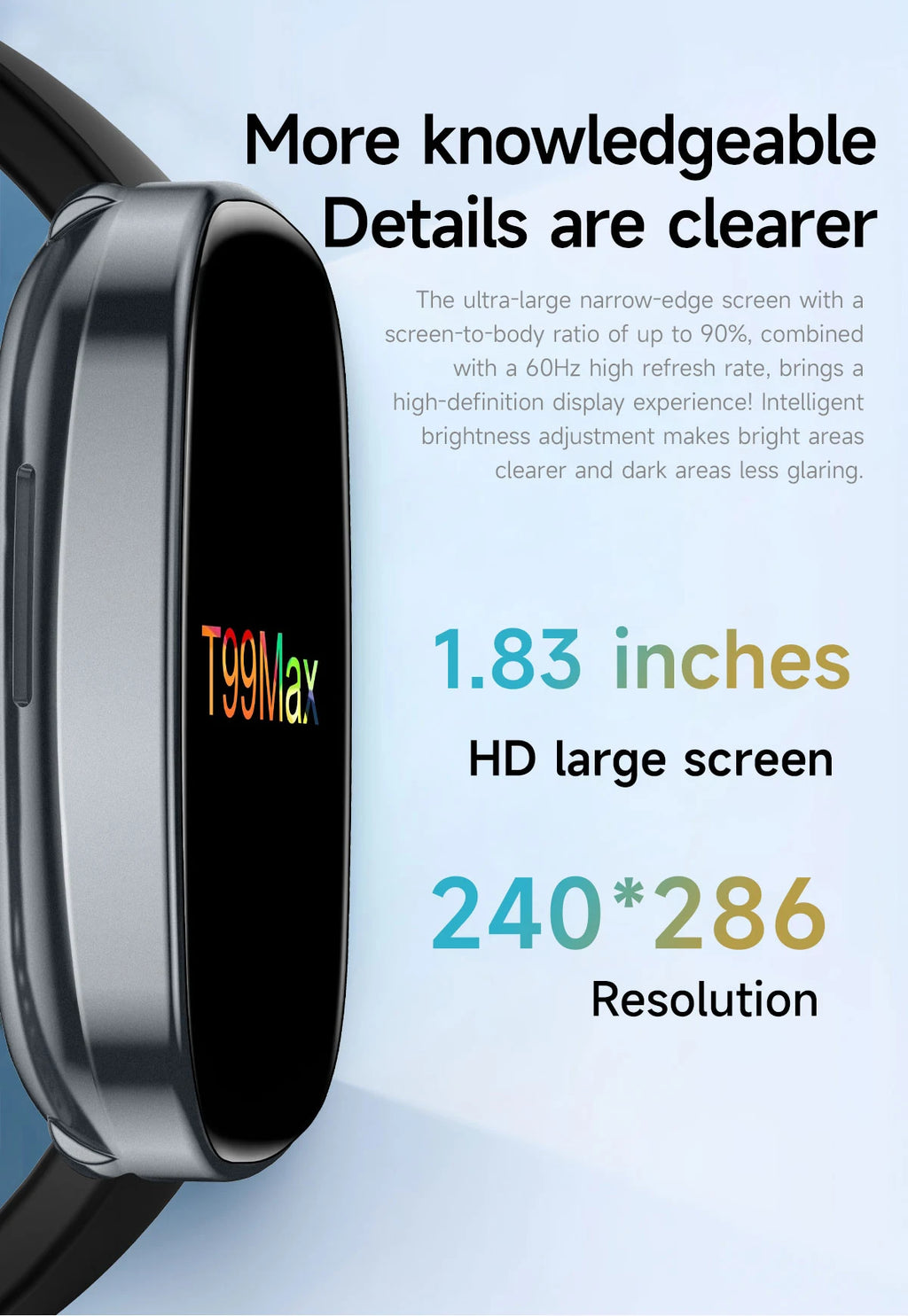 Smartwatch Bluetooth con Pantalla a Color y Monitoreo de Salud