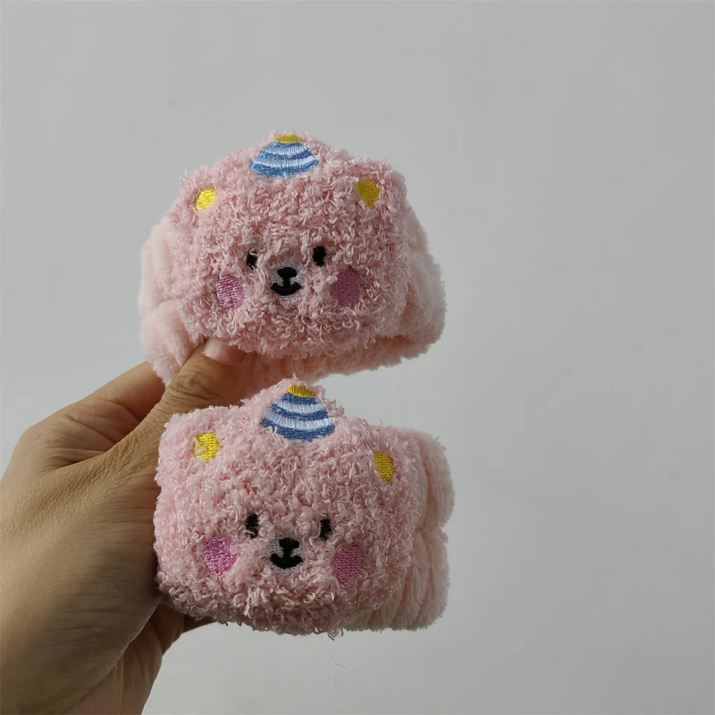 Set Spa: Diadema + Muñequeras forma de pan