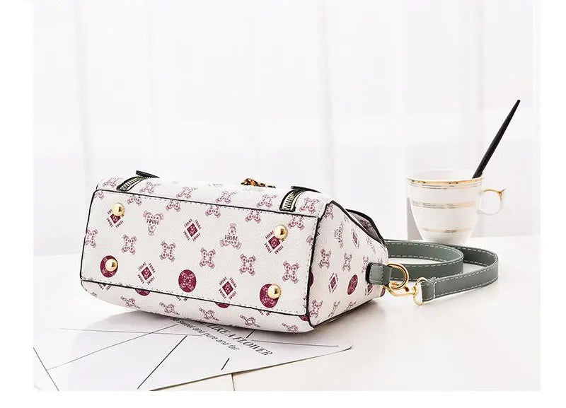 Bolso de mano, bolso de hombro con estampado de Sprite
