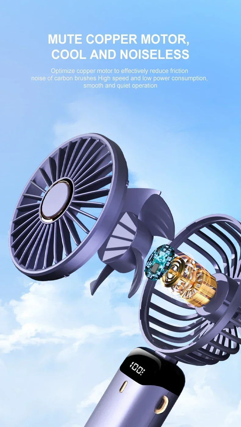 Mini ventilador portátil de mano