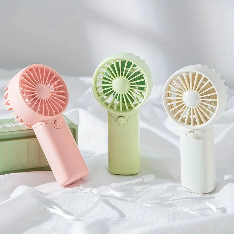 Mini ventilador portátil ventilador de mano
