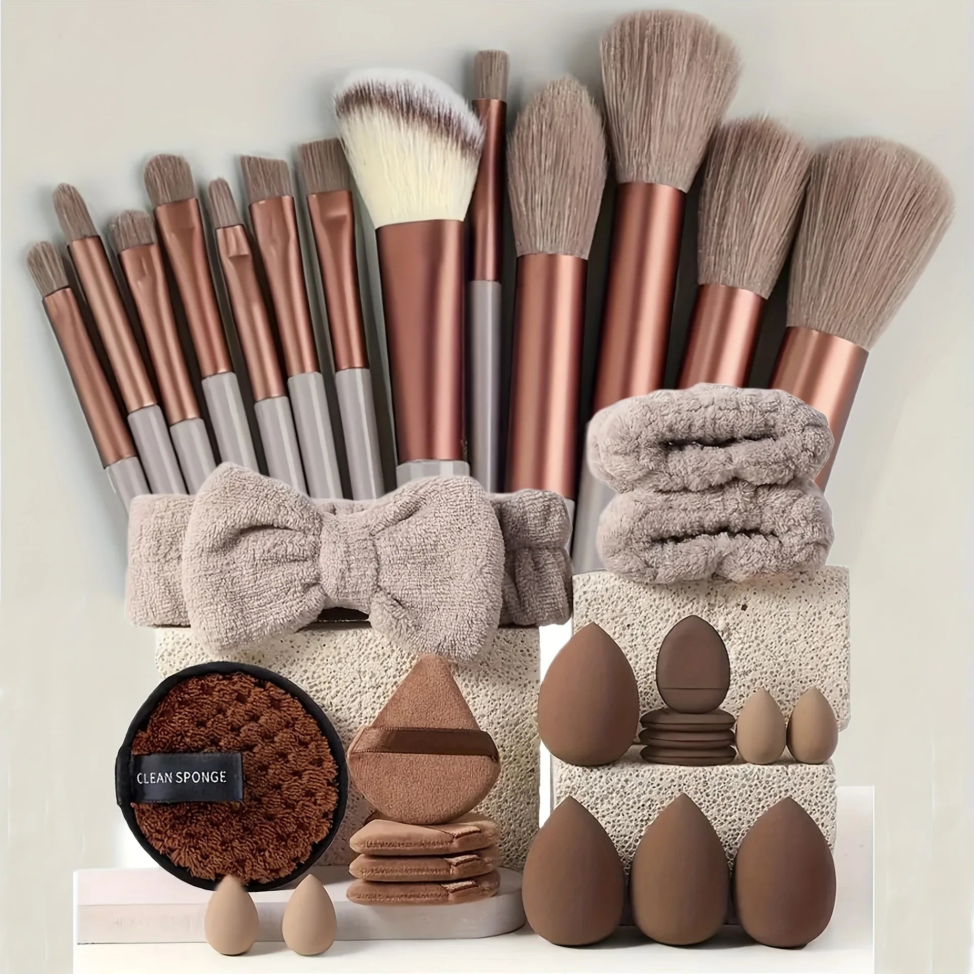 Set de Esponjas de Maquillaje 33 Piezas