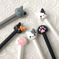 Set 10 Plumas de Gel de Gato Kawaii