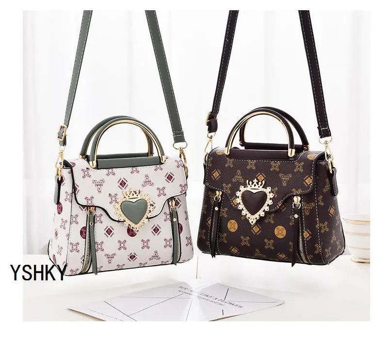 Bolso de mano, bolso de hombro con estampado de Sprite