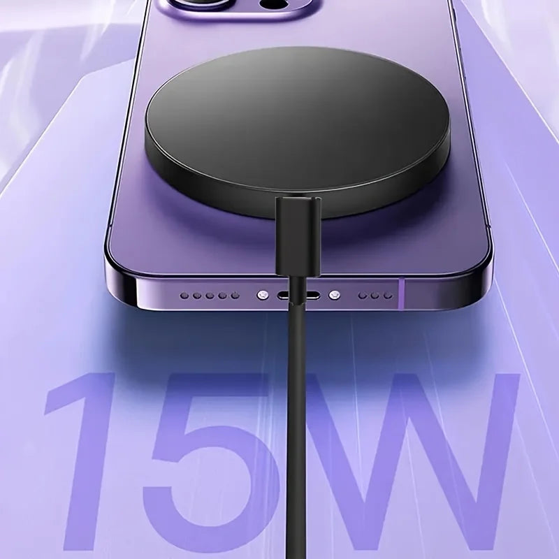 Mini Cargador Inalámbrico Magnético para Teléfono