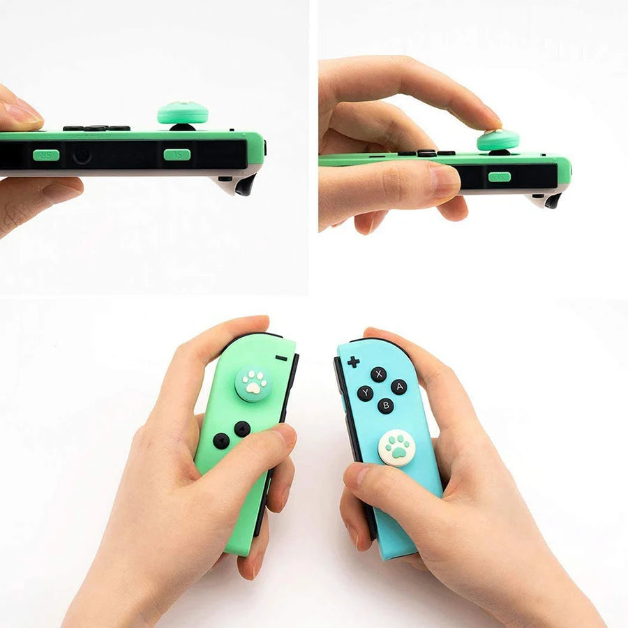 Fundas de Joystick huellas de gatito