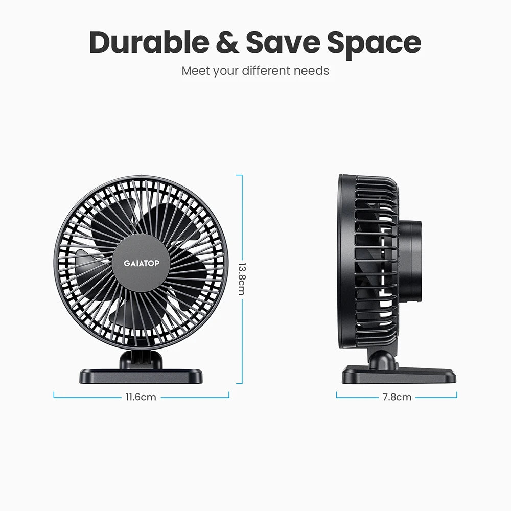 Mini ventilador de escritorio USB