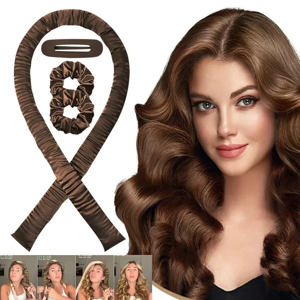 Rizador de Cabello sin Calor con Banda para Rizos Naturales