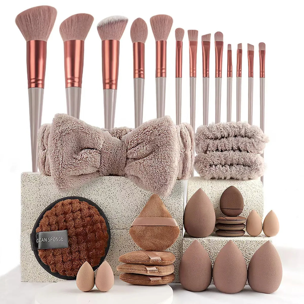 Set de Esponjas de Maquillaje 33 Piezas