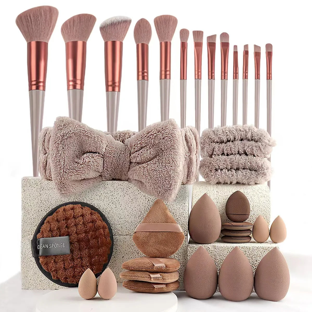 Set de Esponjas de Maquillaje 33 Piezas