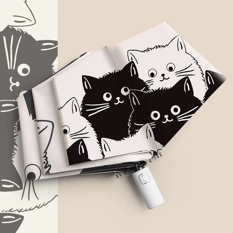 Sombrilla de gatitos