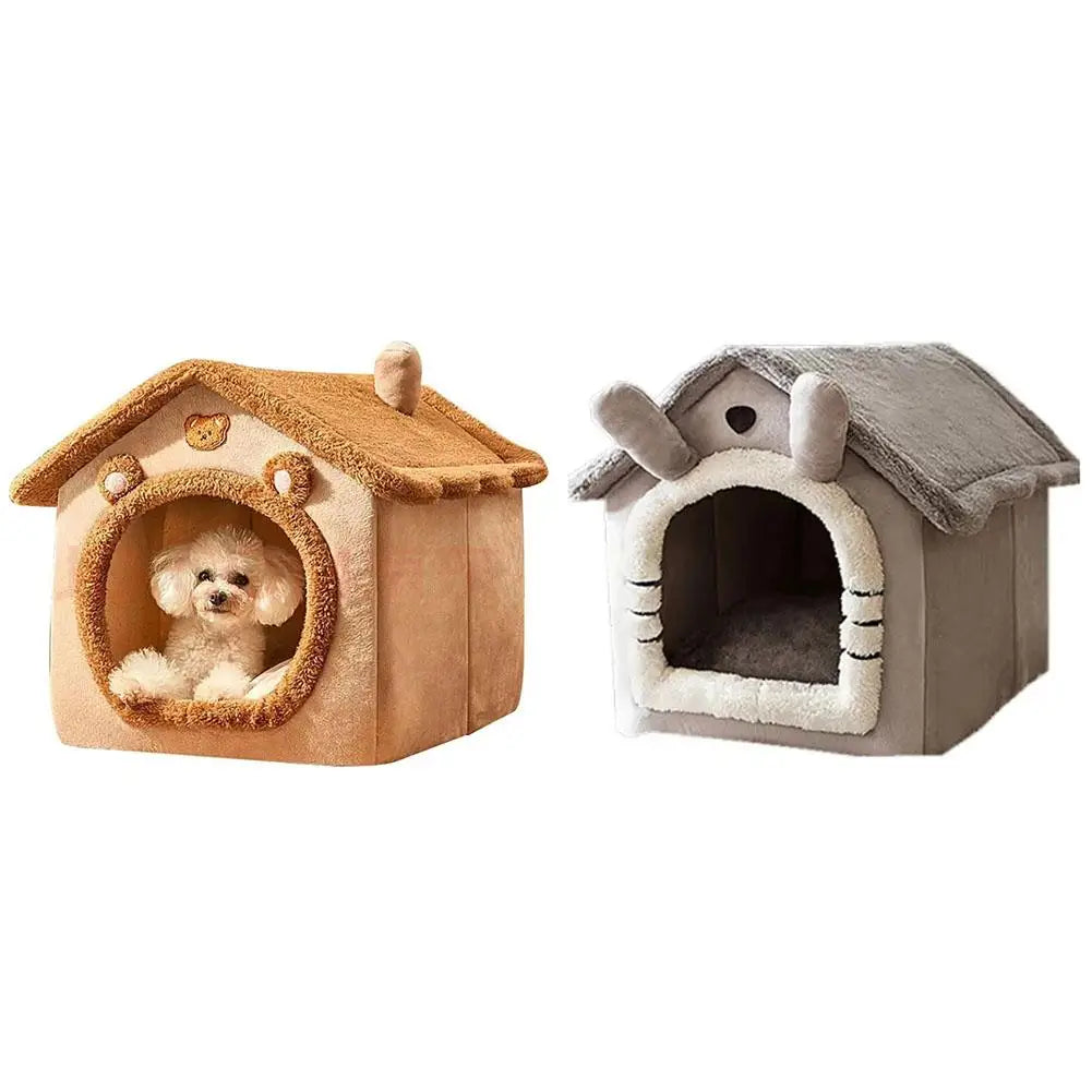 Casa cálida gruesa para mascotas