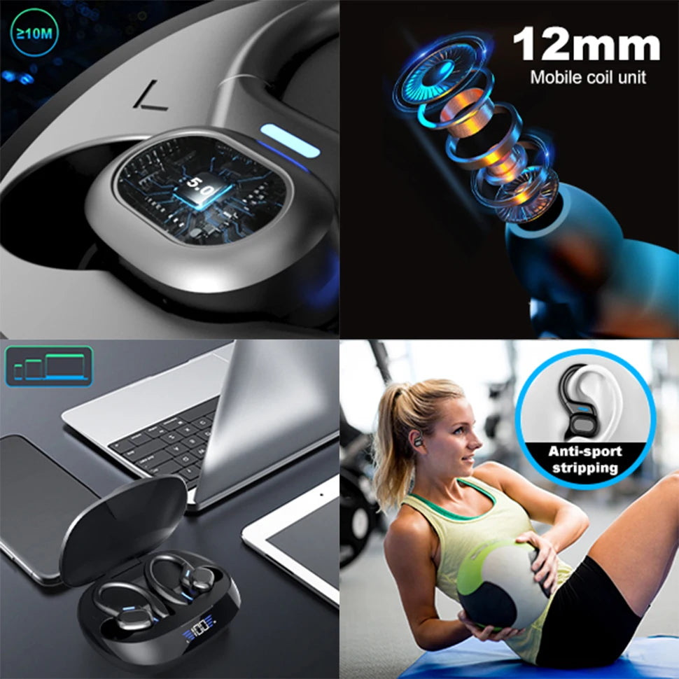 Auriculares inalámbricos deportivos