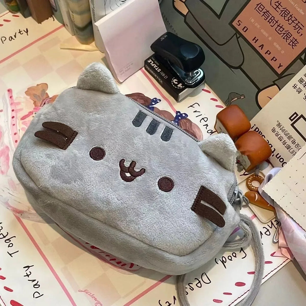 Estuche de Lápices de Felpa de gatito adorable