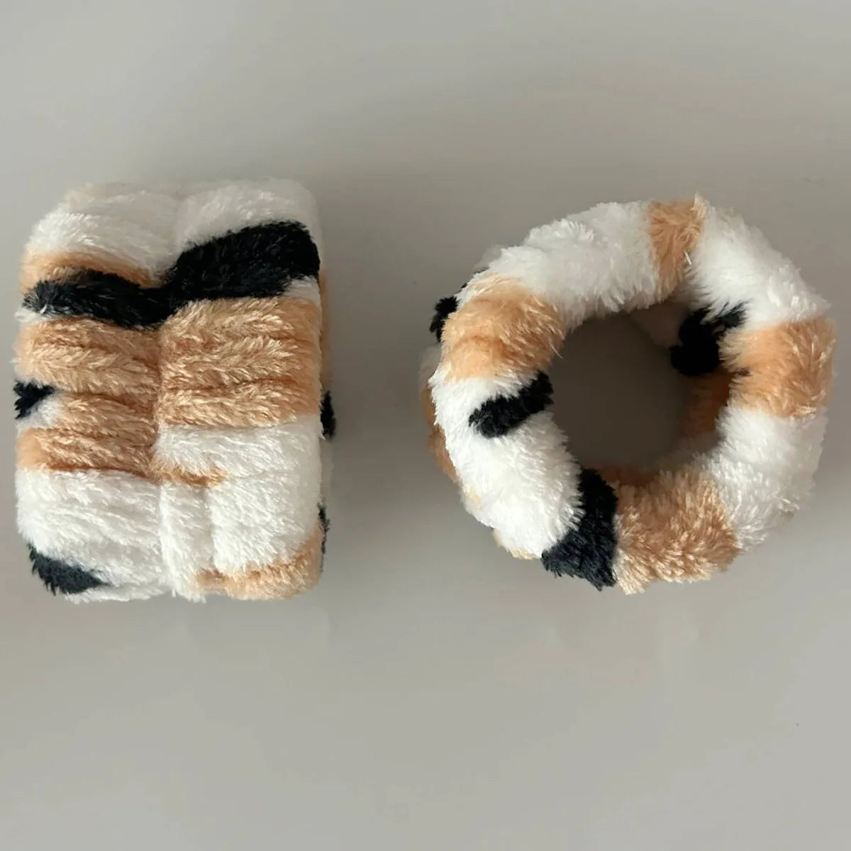 Set Spa 3 Piezas Diadema + Muñequeras Gato Leopardo
