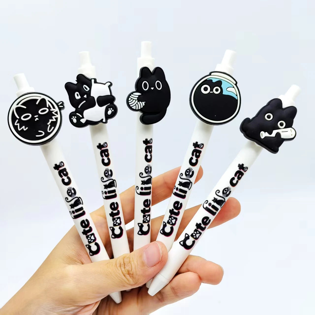 Bolígrafo de gatito kawai