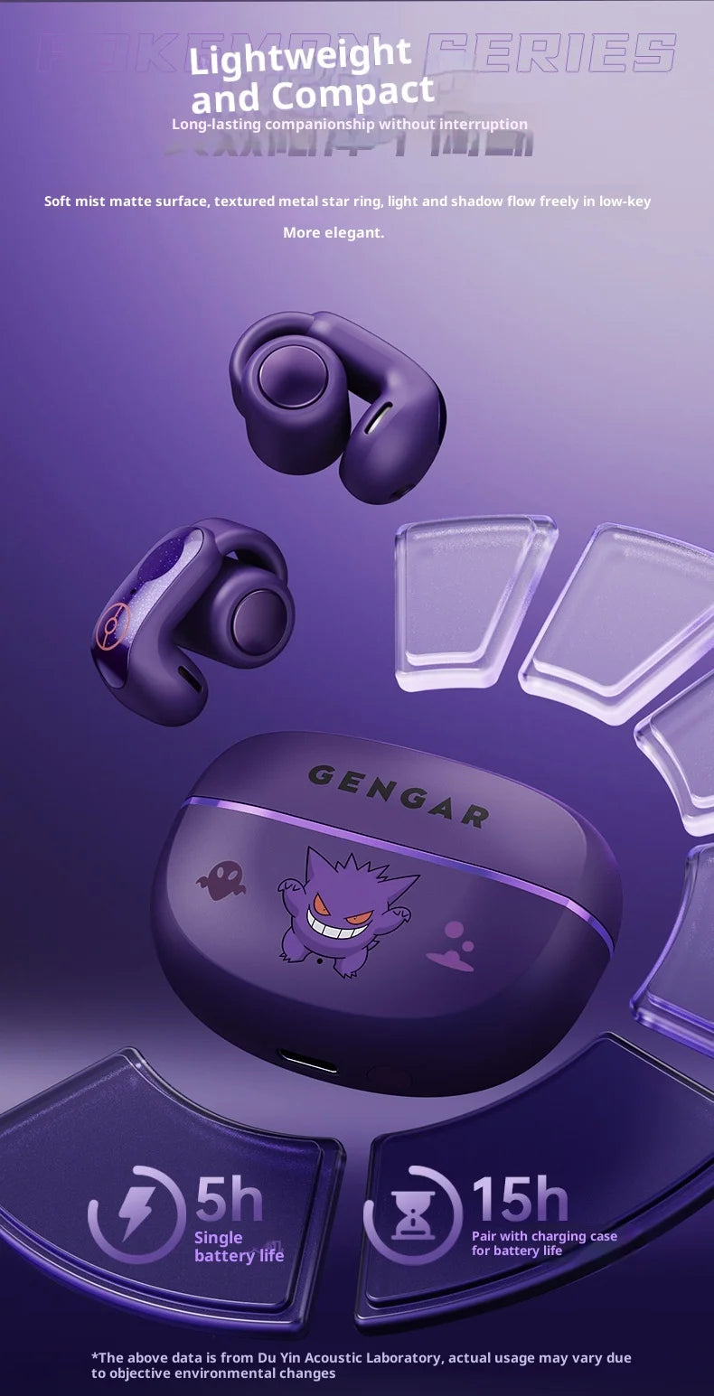 Auriculares Bluetooth Pokemon