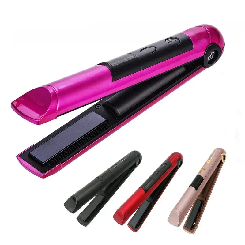 Rizador de pelo profesional recargable por USB 2 en 1