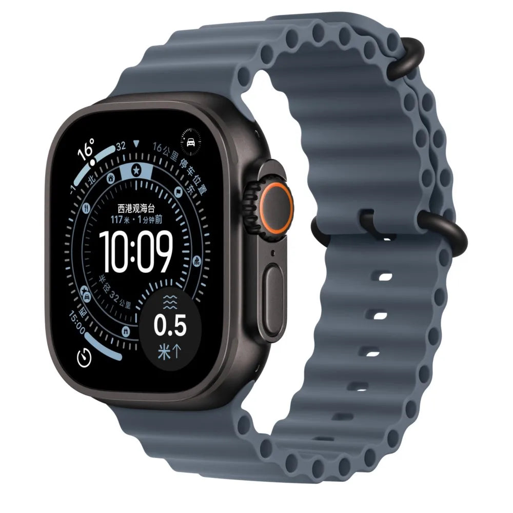 Correa Ocean de Silicón para Apple Watch Series y Ultra