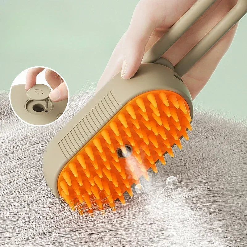 Cepillo de vapor para mascotas