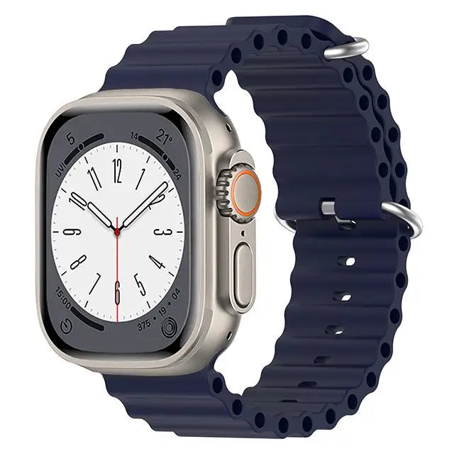 Correa Ocean de Silicón para Apple Watch Series y Ultra